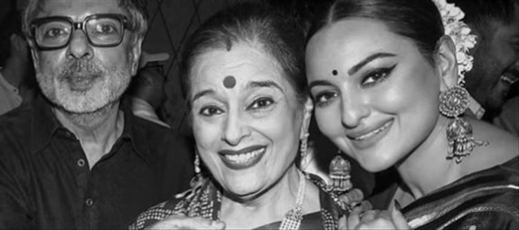 Sonakshi Sinha was seen having fun with Sanjay Leela Bhansali!!