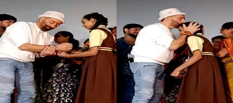 Sunny Deol Celebrated Rakshabandhan With Fans !!!