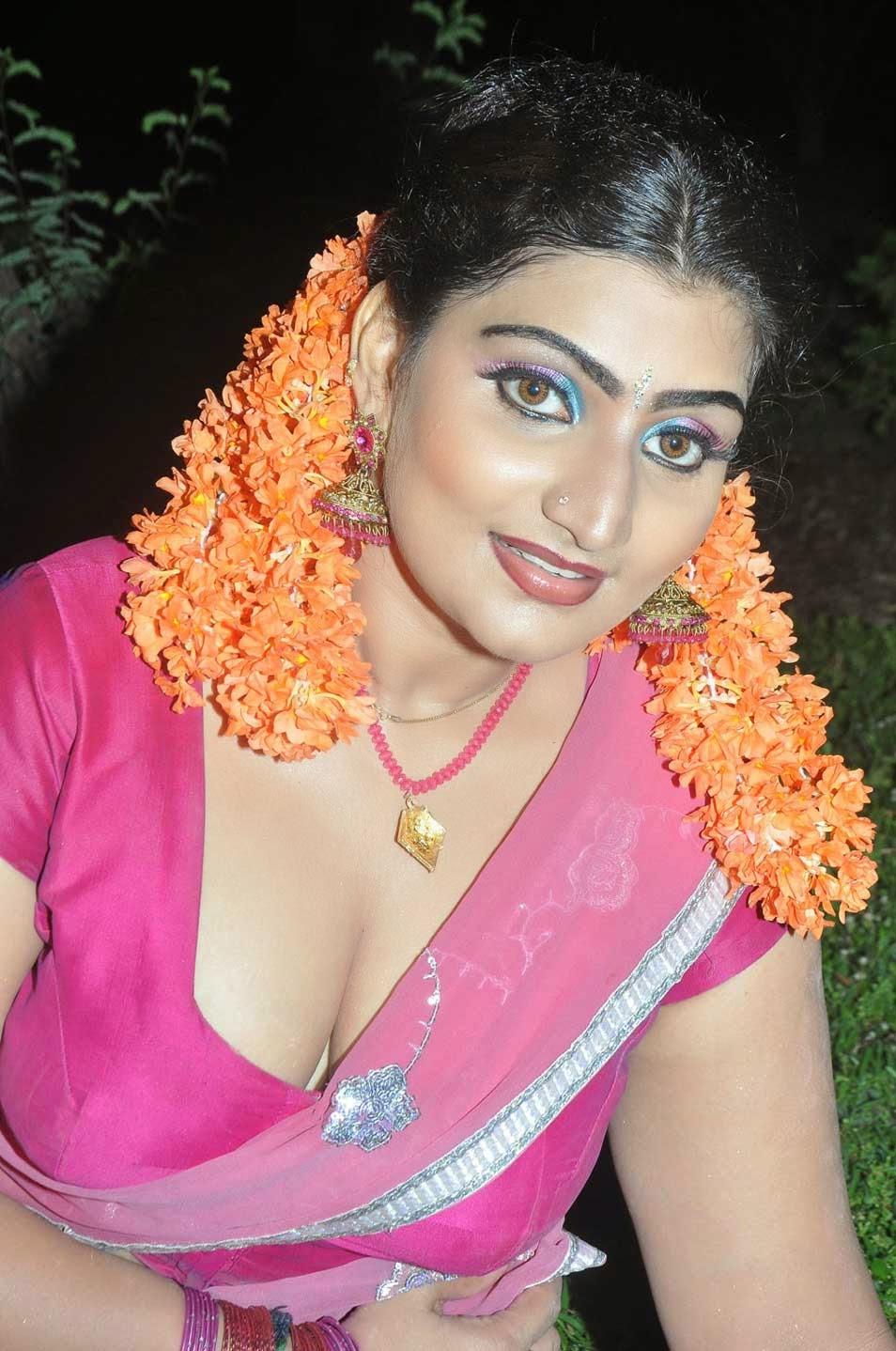 Actress Hot Cleavage Collection Stills