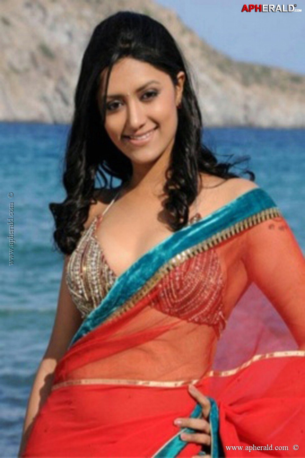 Actress Hot Transparent Saree Pics