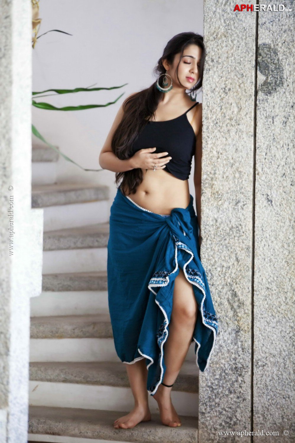 Charmi Navel Photo Shoot