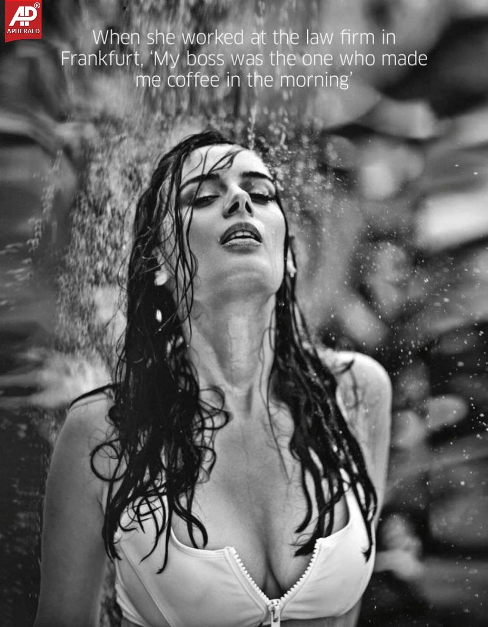 Evelyn Sharma Hot Stills for GQ India Magazine