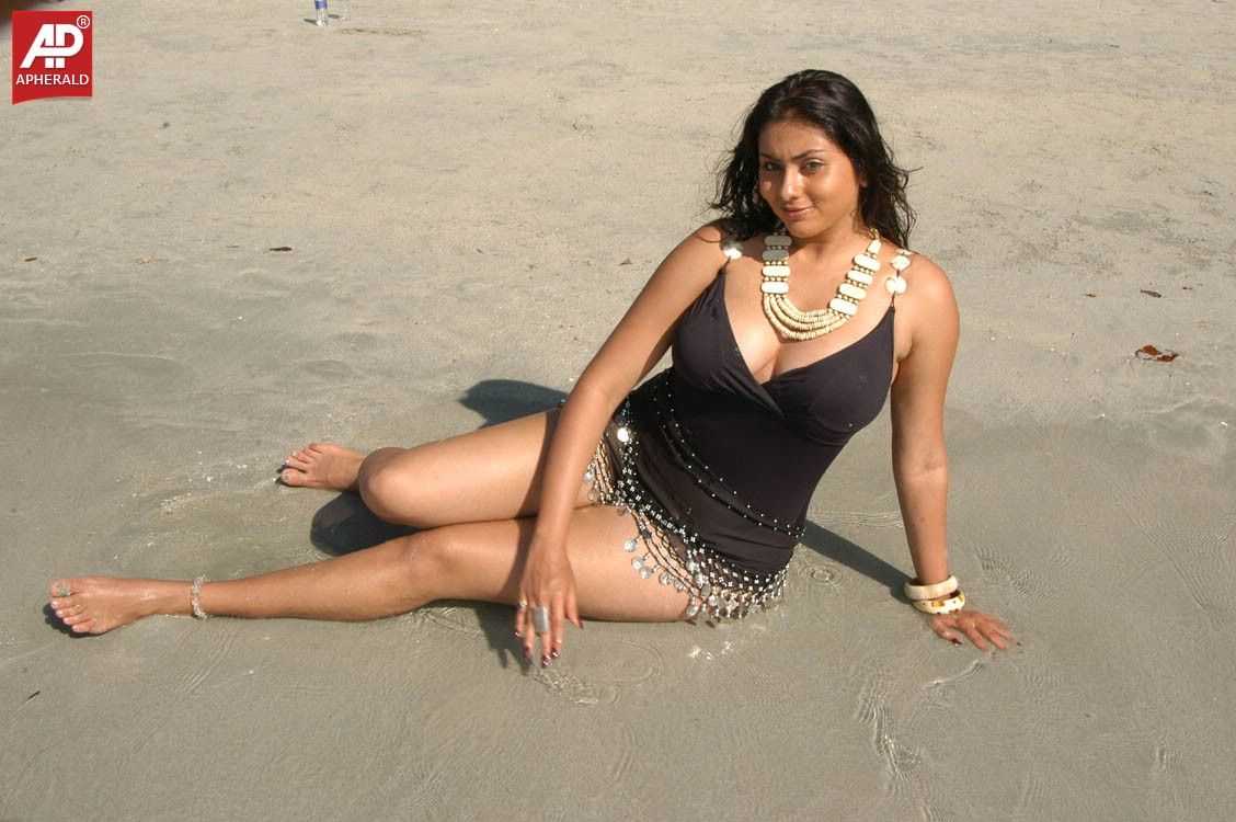 Hot Actress Beach Side Bikini Pics