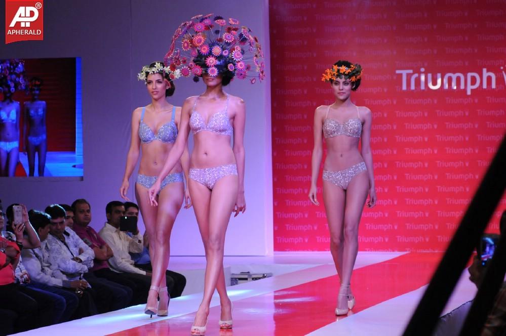 Hot Models at Triumph Fashion Show