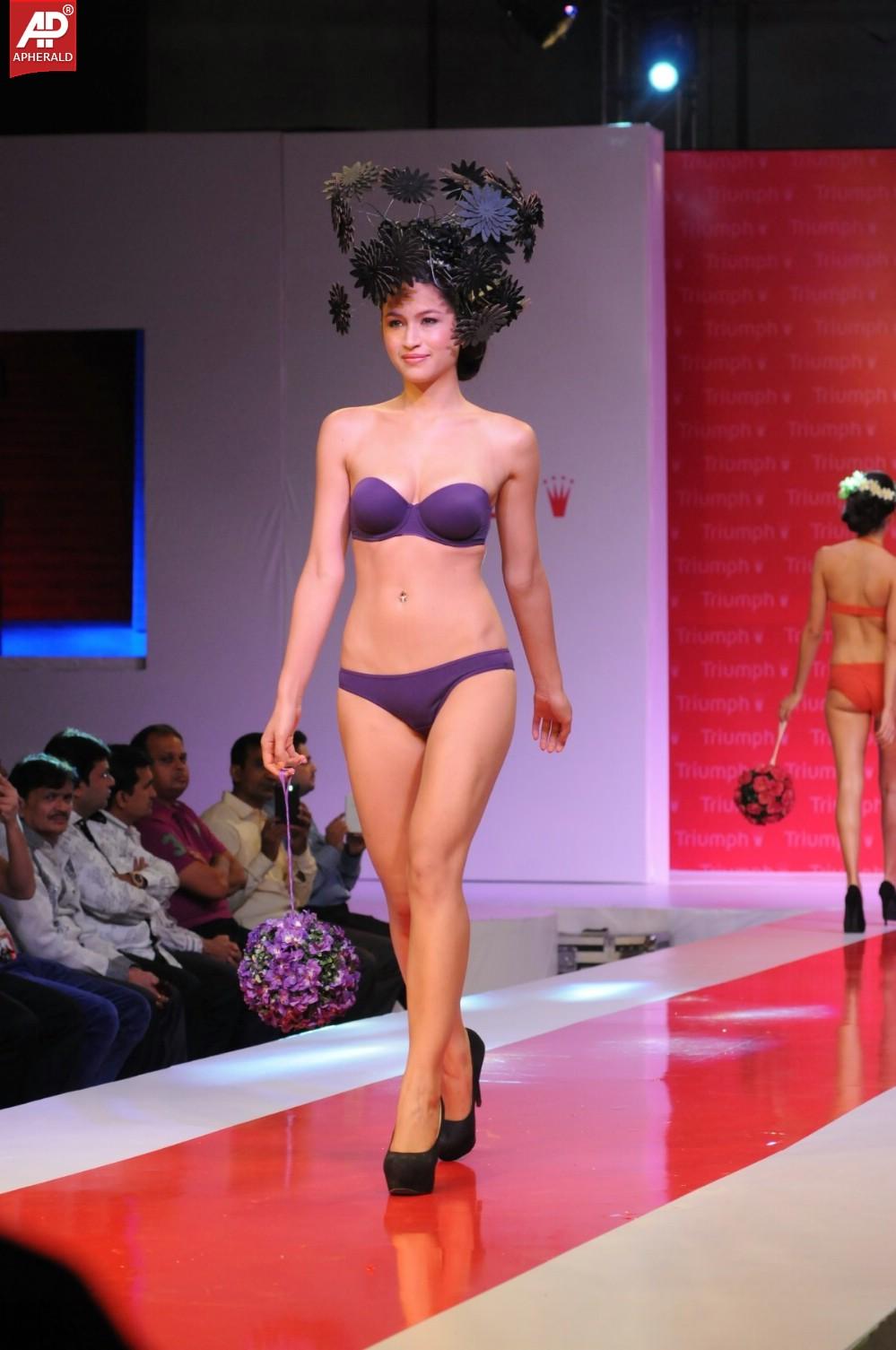 Hot Models at Triumph Fashion Show