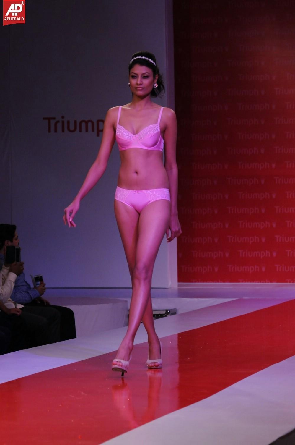 Hot Models at Triumph Fashion Show