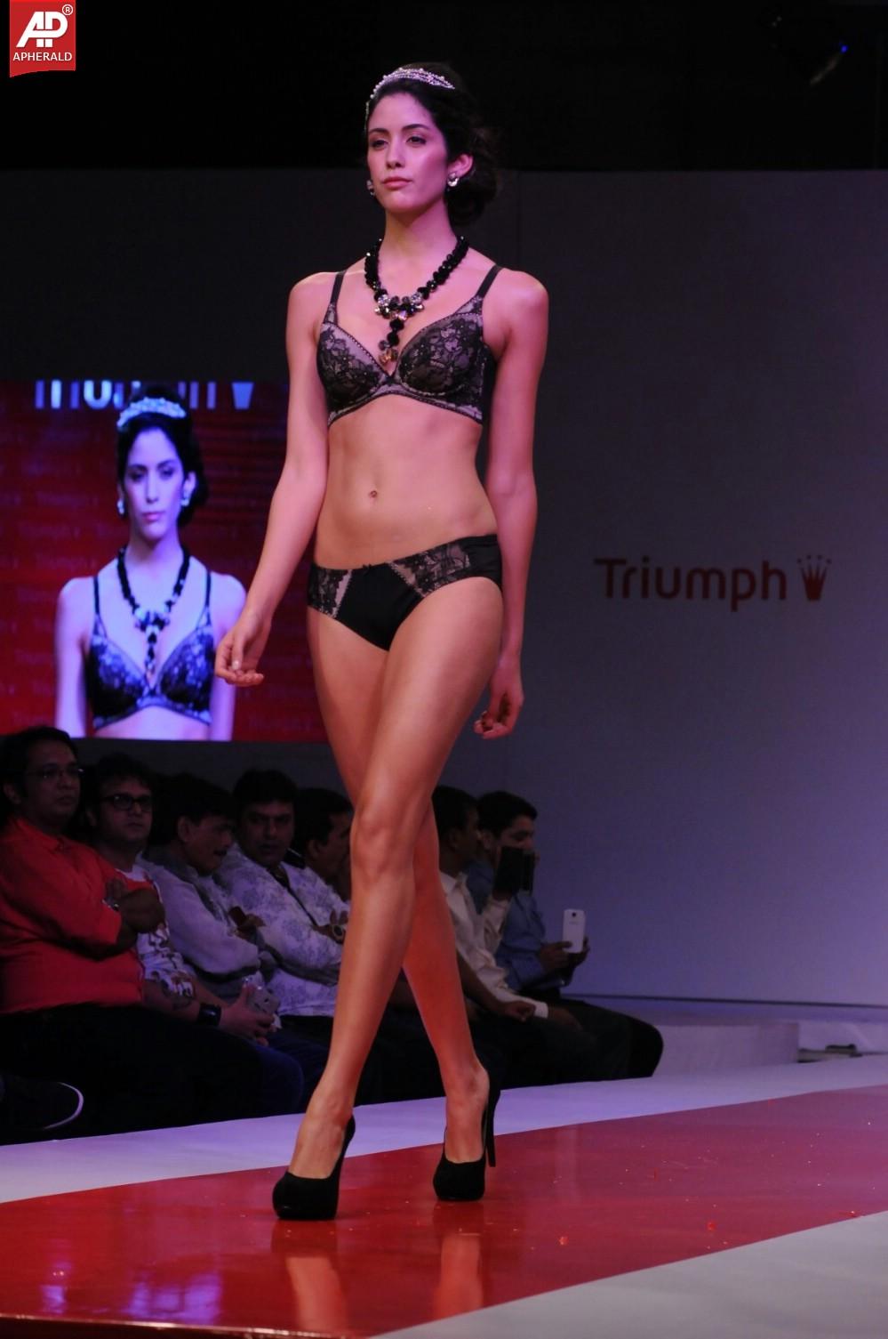 Hot Models at Triumph Fashion Show