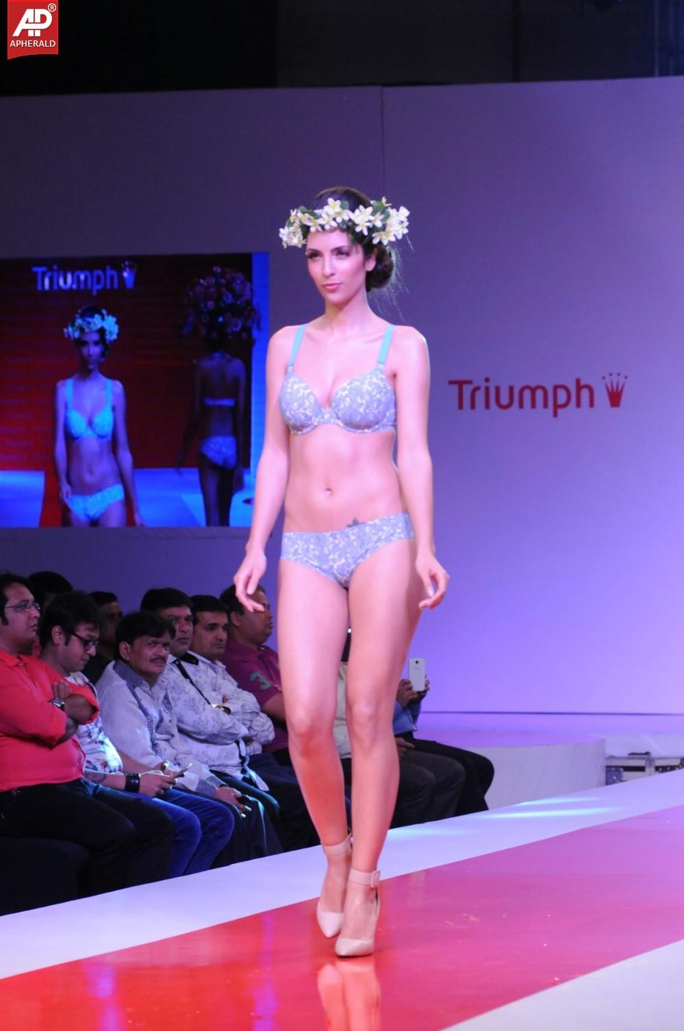 Hot Models at Triumph Fashion Show