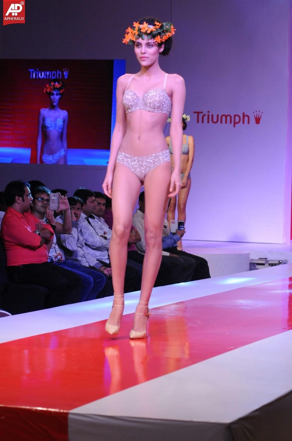 Hot Models at Triumph Fashion Show