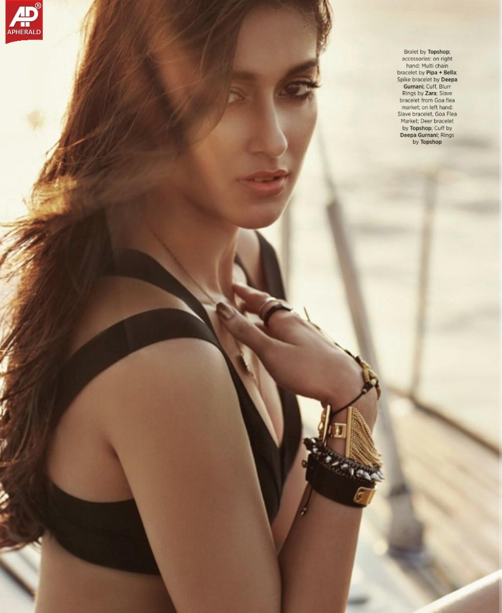 Ileana Hot Stills on a MW Magazine Cover Page