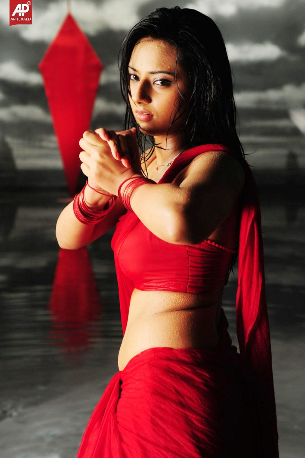 Isha Chawla Hot Rain Song Photo Stills