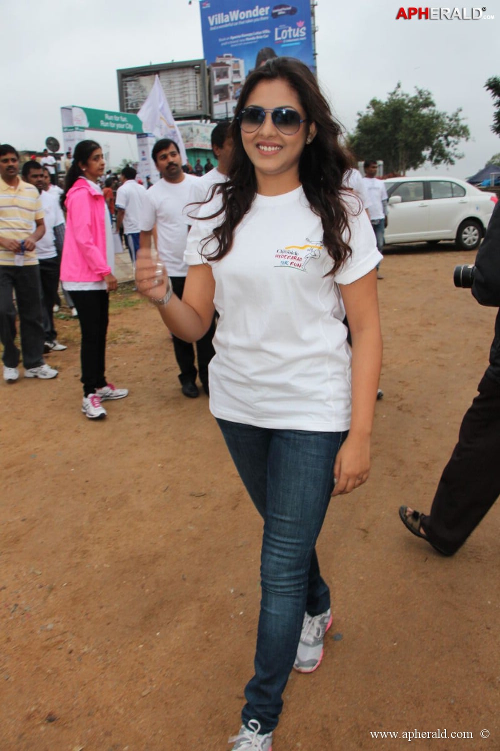 Madhu Shalini Photos At 10 K Run Event