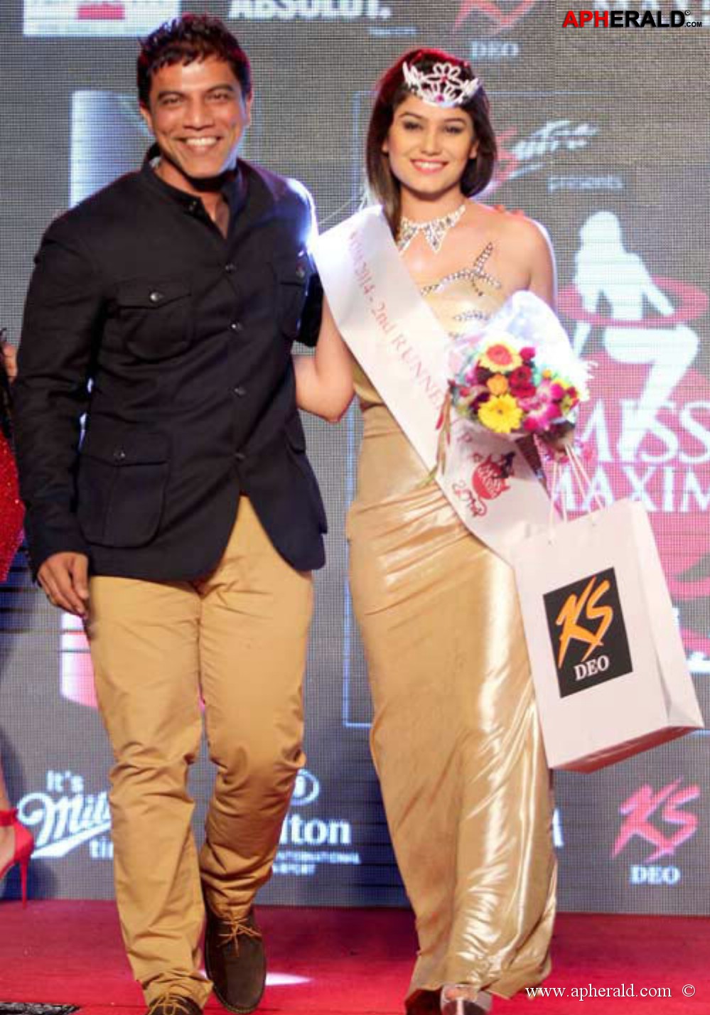 Models at KamaSutra Miss Maxim 2014