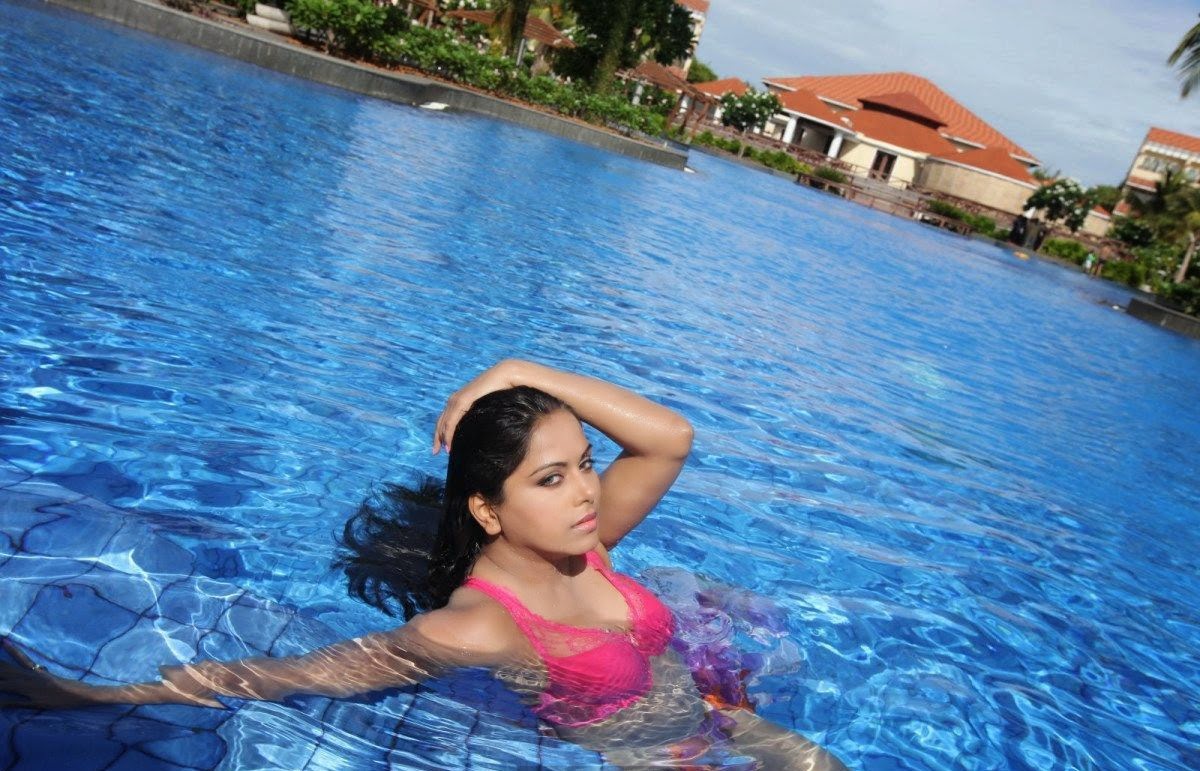 Rachana Maurya Spicy Wet Bikini Photoshoot