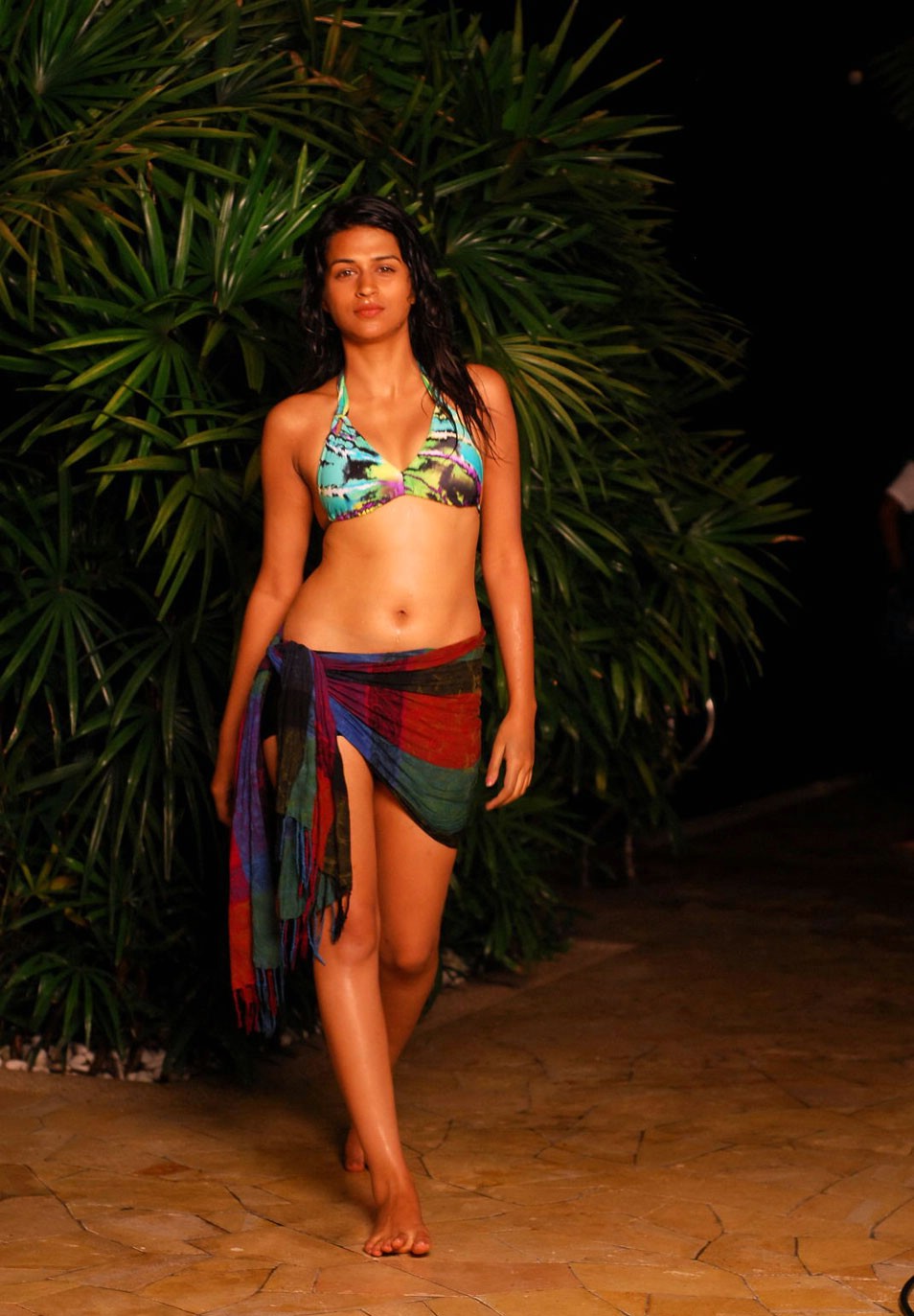 Shraddha Das Hot and Spicy Stills in Bikini
