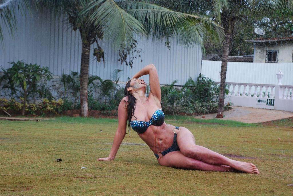 Sofia Hayat bikini Holi Photoshoot