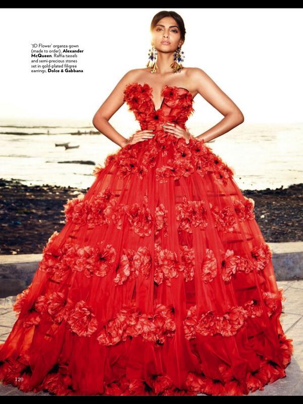 Sonam Kapoor Vogue India Magazine