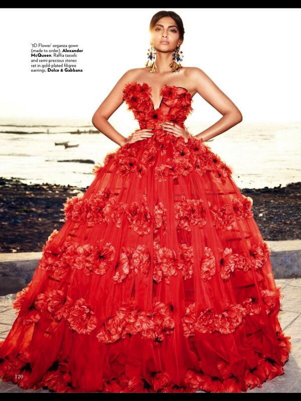 Sonam Kapoor Vogue India Magazine