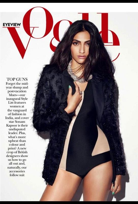 Sonam Kapoor Vogue India Magazine