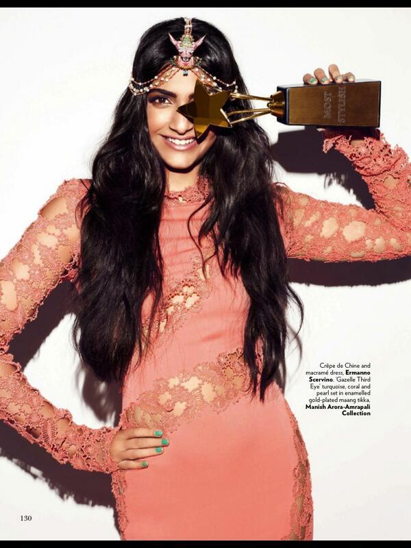 Sonam Kapoor Vogue India Magazine
