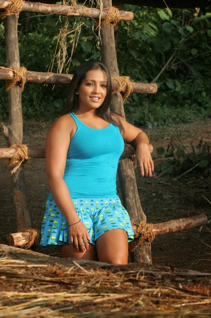 South Indian actress Meghna Naidu Hot Looking Stills