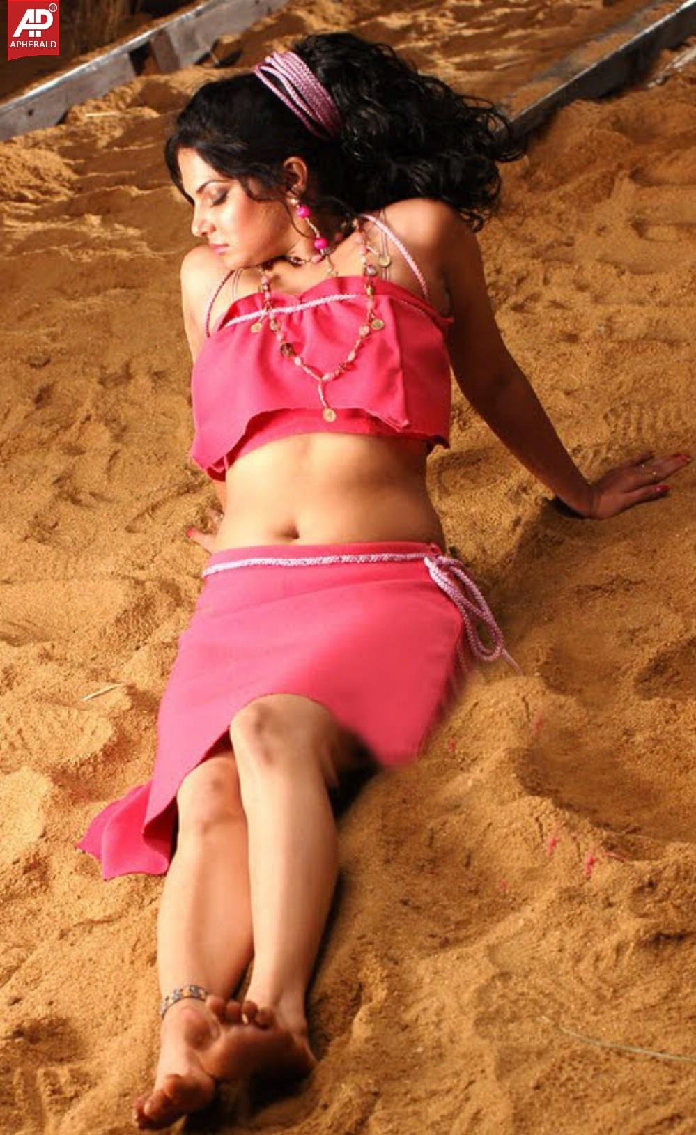 South Indian Actress Navel Show