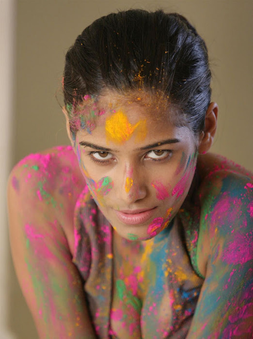South Indian Hot Actress Holi Photos