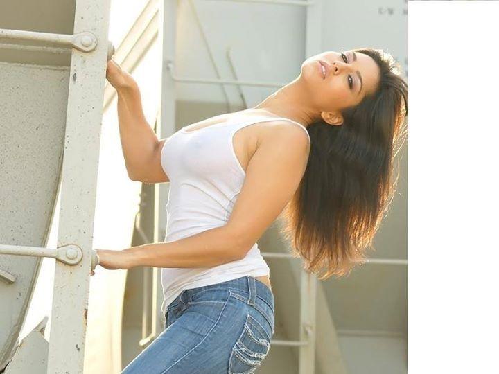 Sunny Leone White Bikini Stills