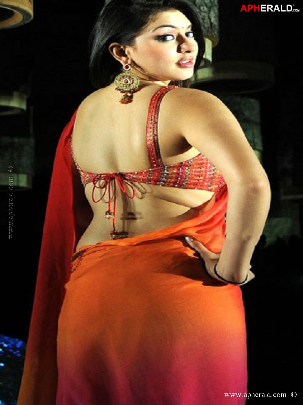 Tollywood Actress Hot Look in Saree