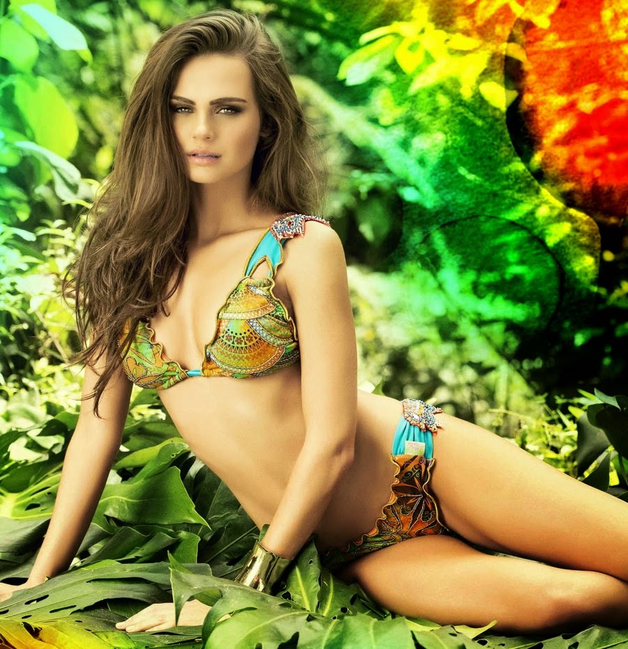 Xenia Deli Bikini Photoshoot