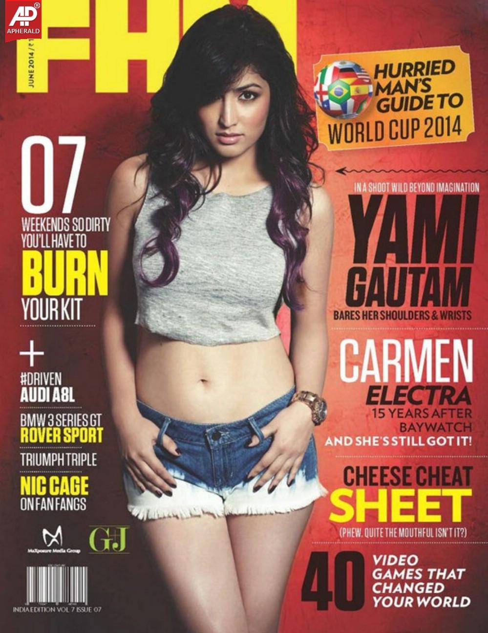 Yami Gautam FHM Magazine Stills