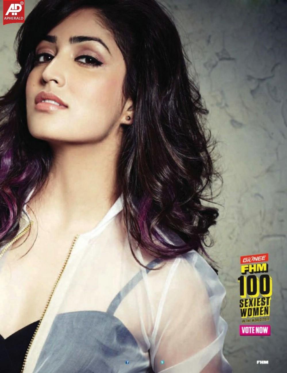 Yami Gautam Hot FHM India Magazine Photo Shoot