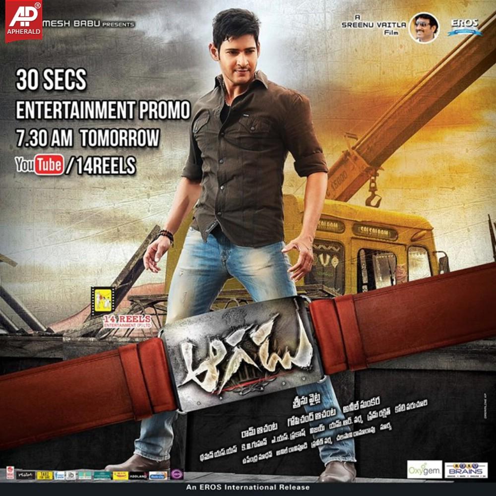 Aagadu Movie New Posters