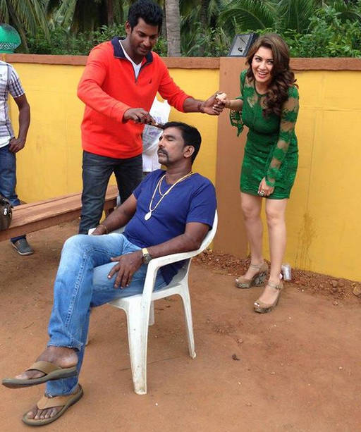 Aambala Movie On Location Stills