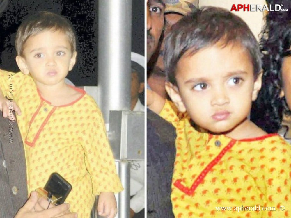 Aamir n Kiran Son Azad Rao Khan Stills