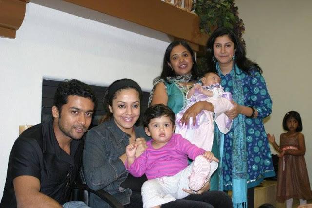 Actor Surya Family Photos