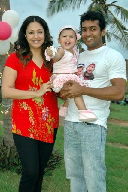 Actor Surya Family Photos