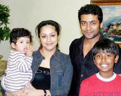 Actor Surya Family Photos