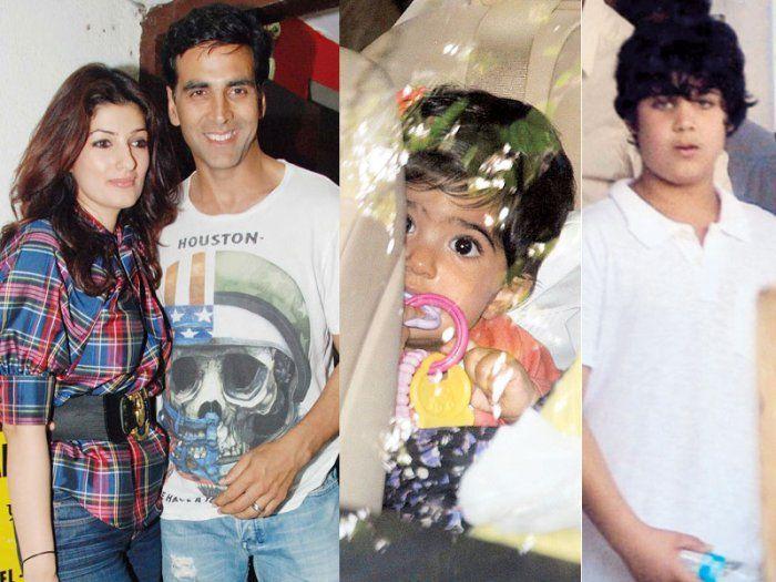 Akshay and Family Unseen Photos