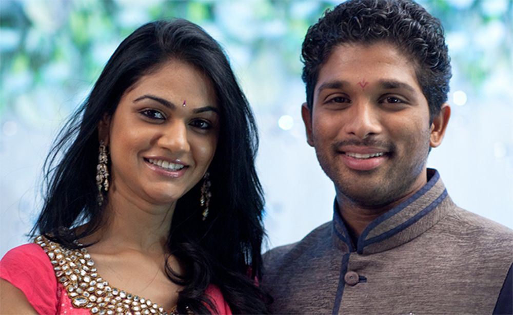 Allu Arjun and Sneha Reddy Unseen Photos