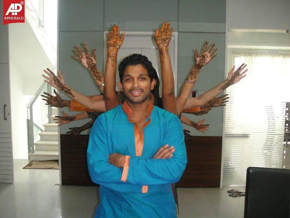 allu arjun rare pictures