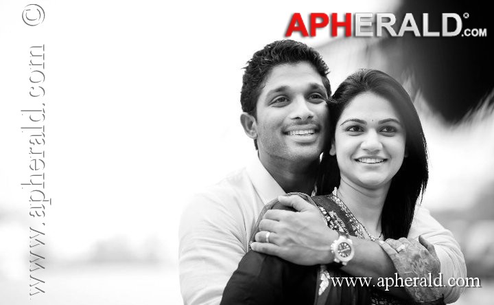 Allu Arjun Sneha Reddy Photos