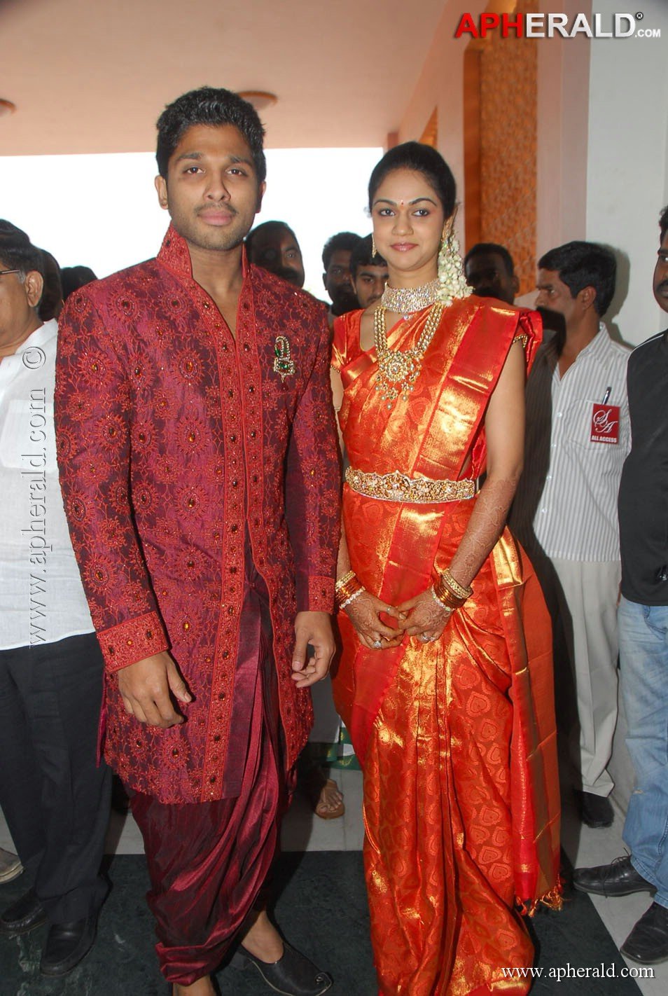 Allu Arjun Sneha Reddy Photos