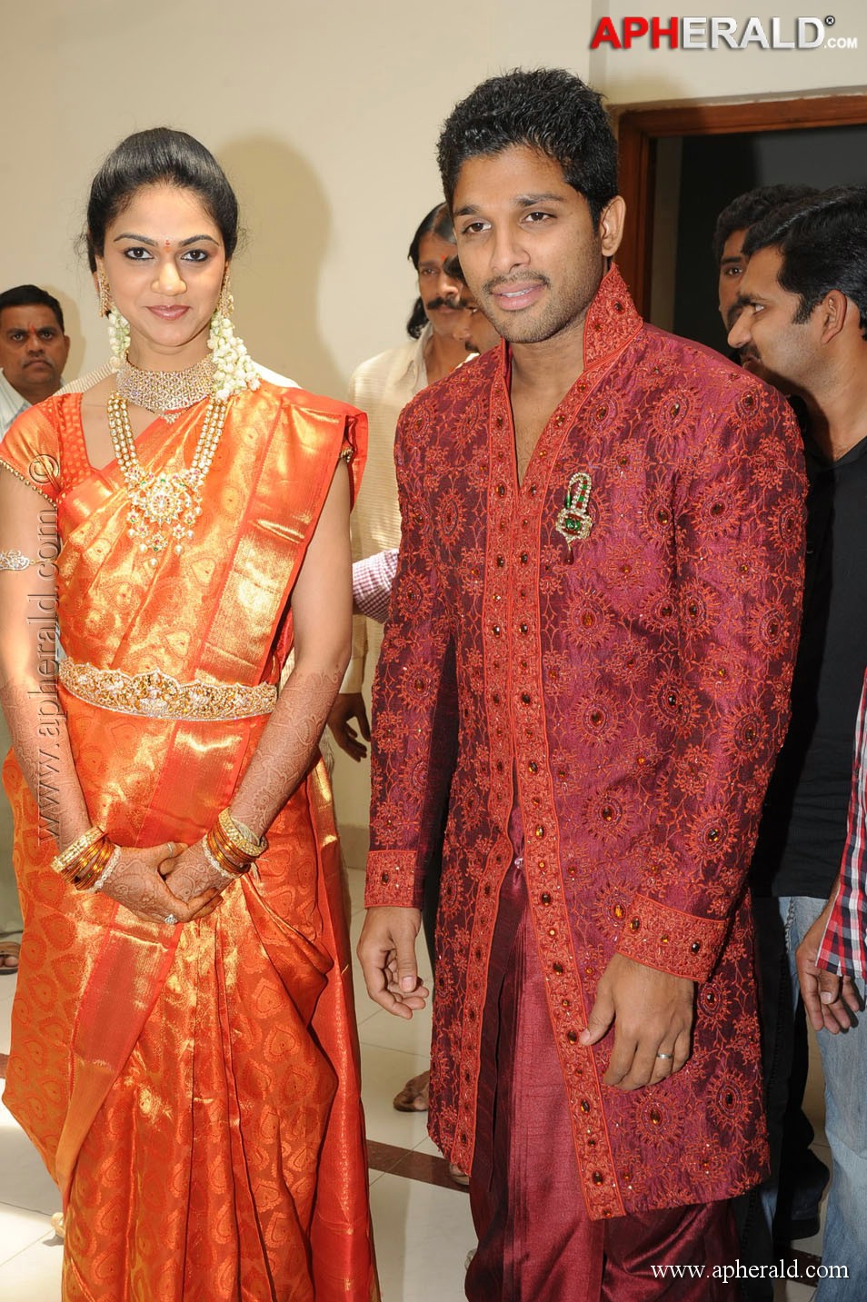 Allu Arjun Sneha Reddy Photos