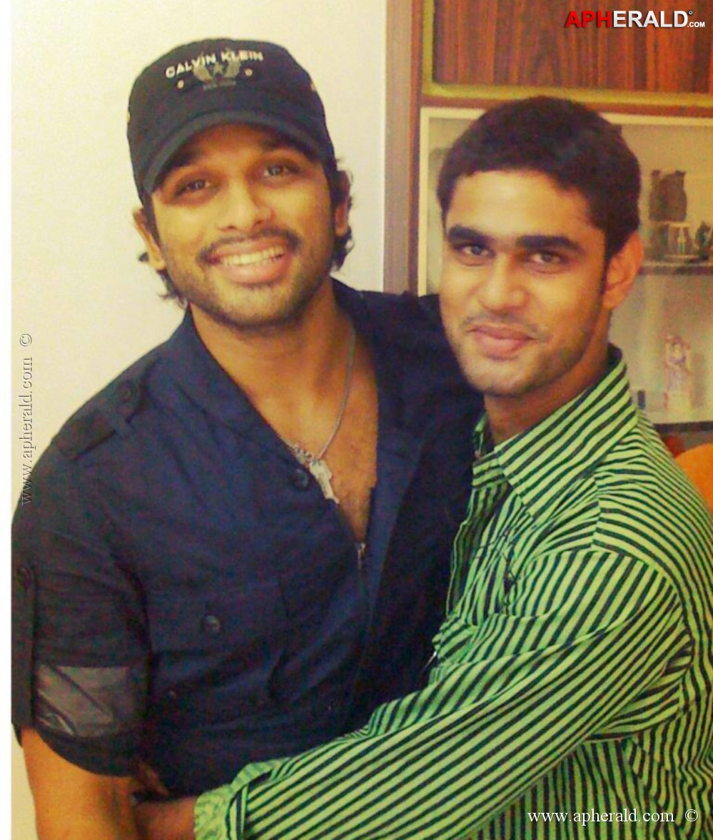 Allu Arjun Un Seen Pics