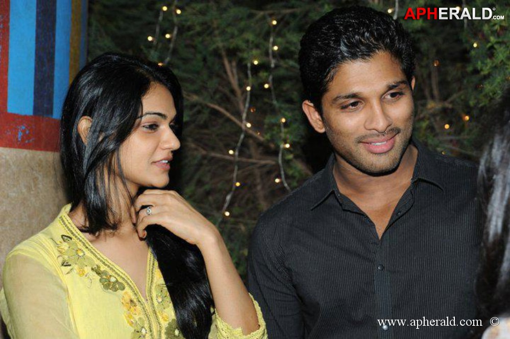 Allu Arjun With His Wife Rare Pics