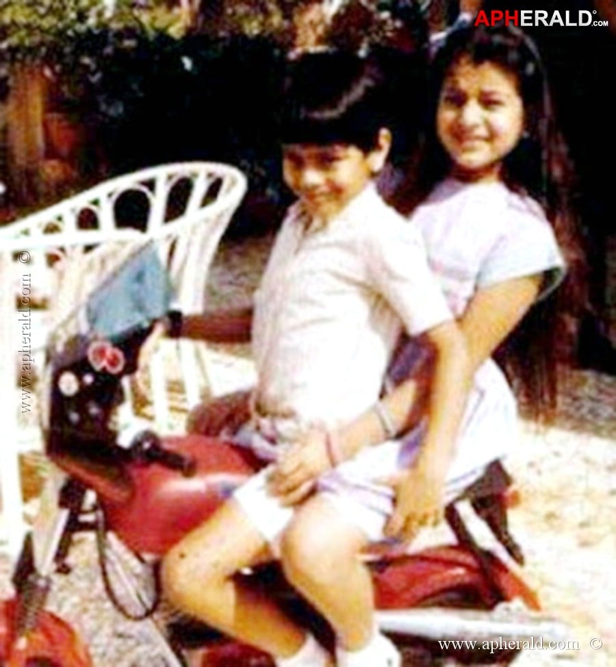 Amisha Patel Childhood Photos