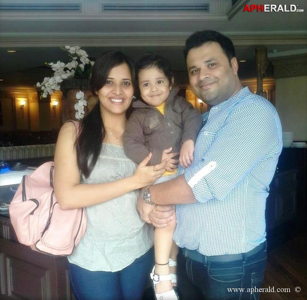 Anchor Anasuya Family Photos