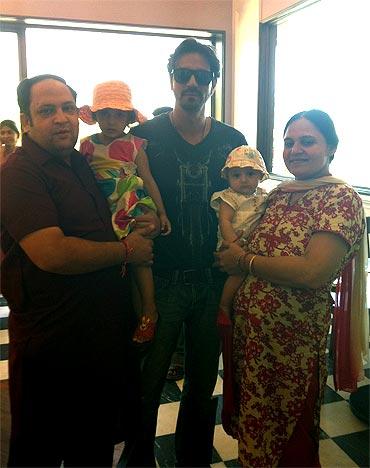 Arjun Rampal and Family Photos