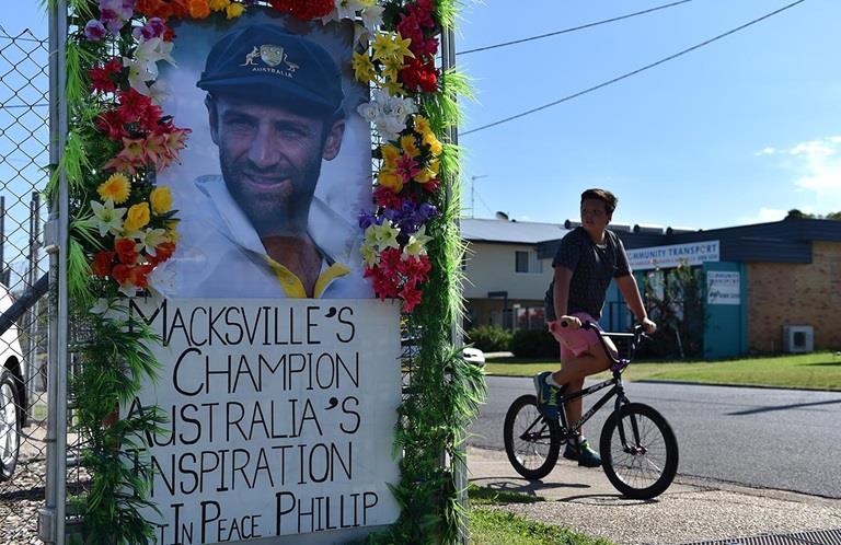 Australia farewells Phillip Joel Hughes